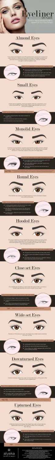 Eye Makeup Basics: How To Do Winged Eyeliner For Different