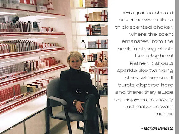 Exclusive Interview With Marian Bendeth – Perfume