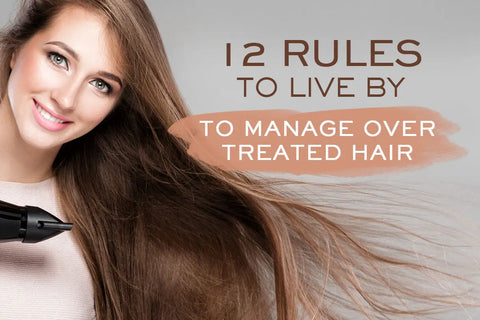 Simple And Effective Ways To Care For Over Treated Hair