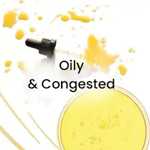 oily congested