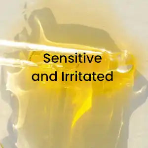 sensitive and irritated