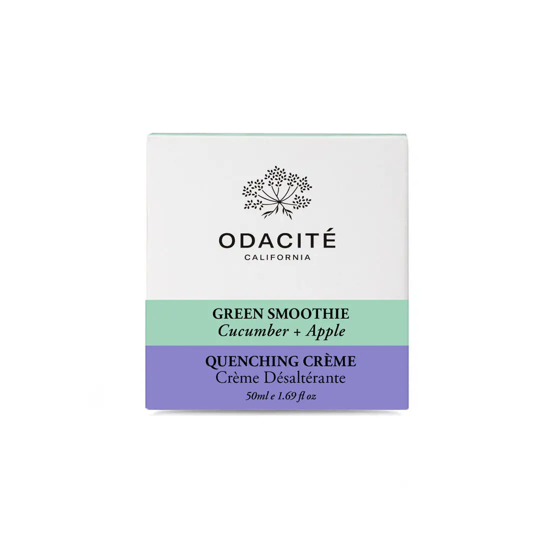 Odacite Green Smoothie Cucumber + Apple Quenching Cream 50ml