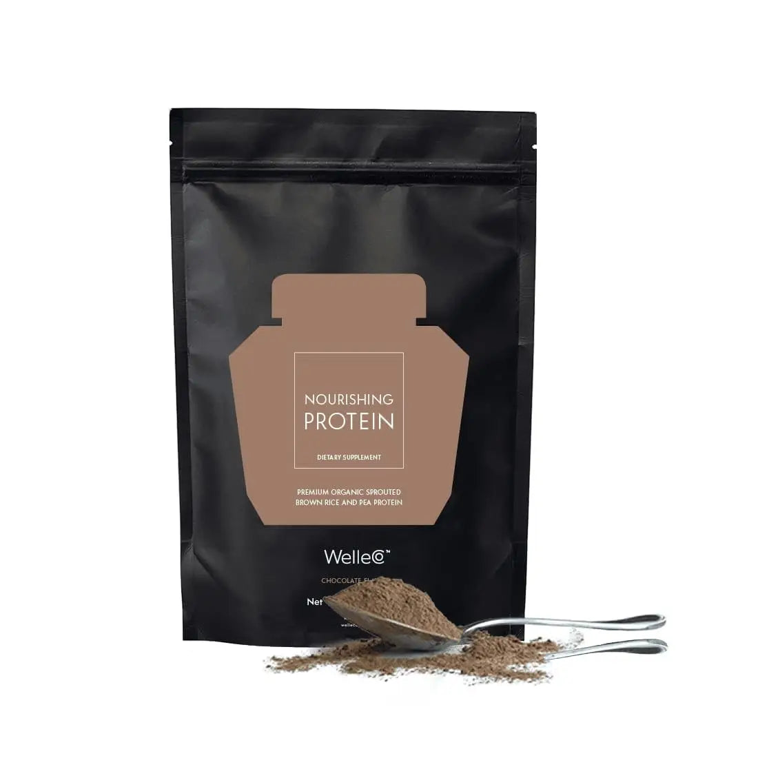 WelleCo Nourishing Protein Chocolate 1000g - Free Shipping 